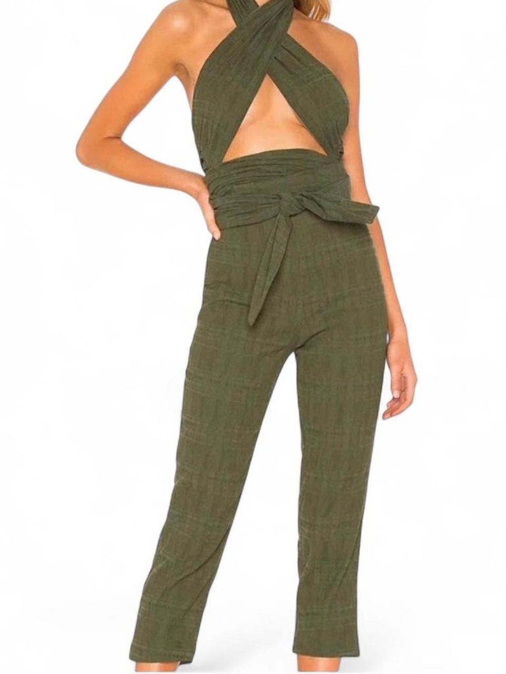 Tularosa - Jamie Jumper in Moss Green